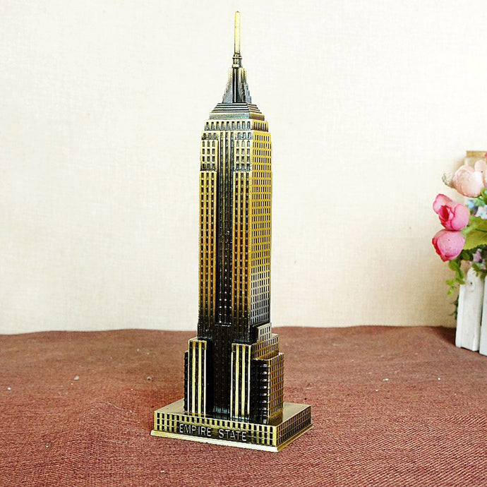 Metal Model Of The Empire State Building