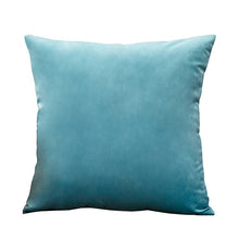 Load image into Gallery viewer, Blue Pillow Velvet